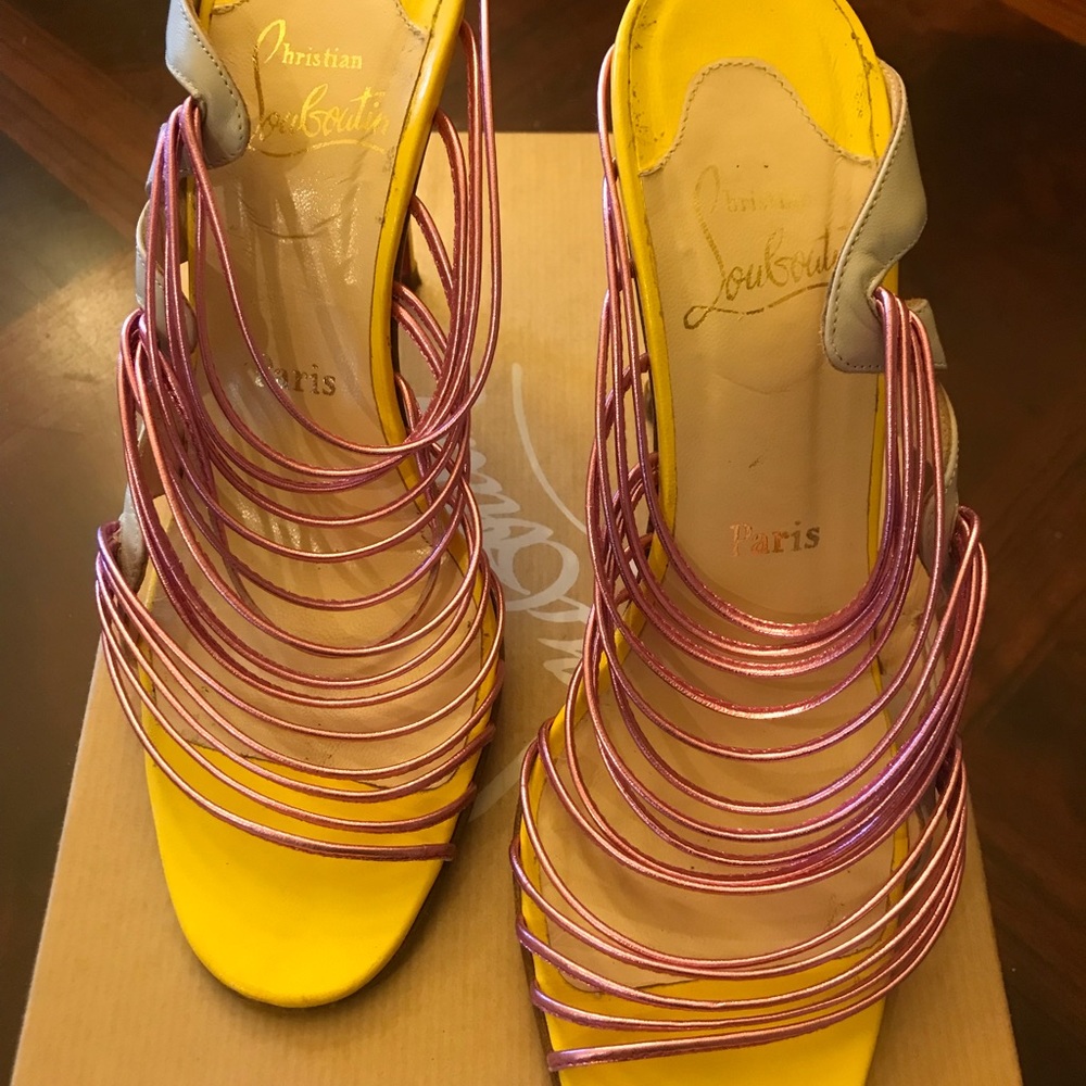 Christian Louboutin Strappy Heels